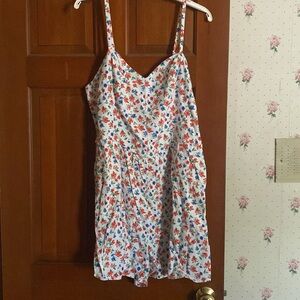 Americana floral romper